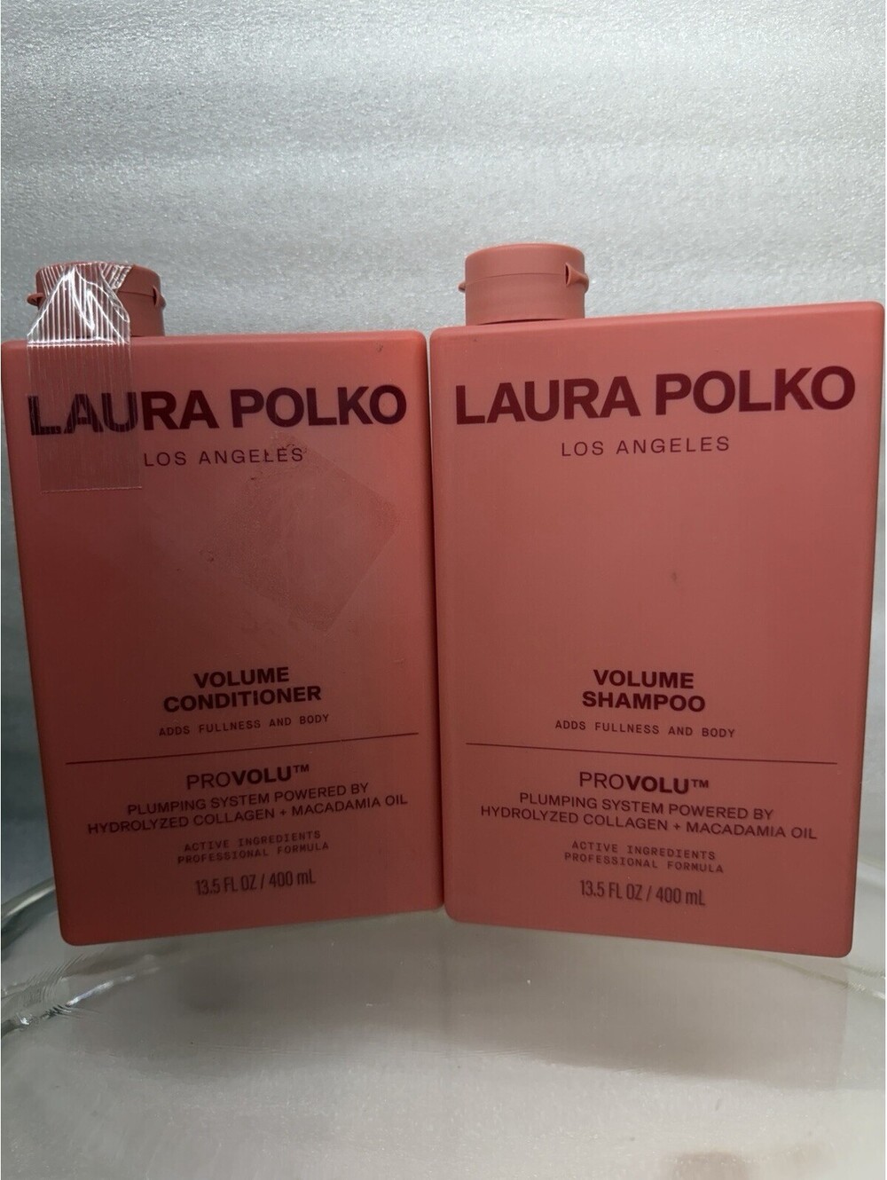 Laura Polko 13.5 oz Volume Shampoo And Conditioner NEW Salon Size Duo